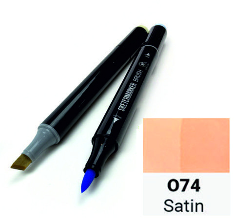 Маркер двосторонній SKETCHMARKER Brush Сатин, SMB-O74 3