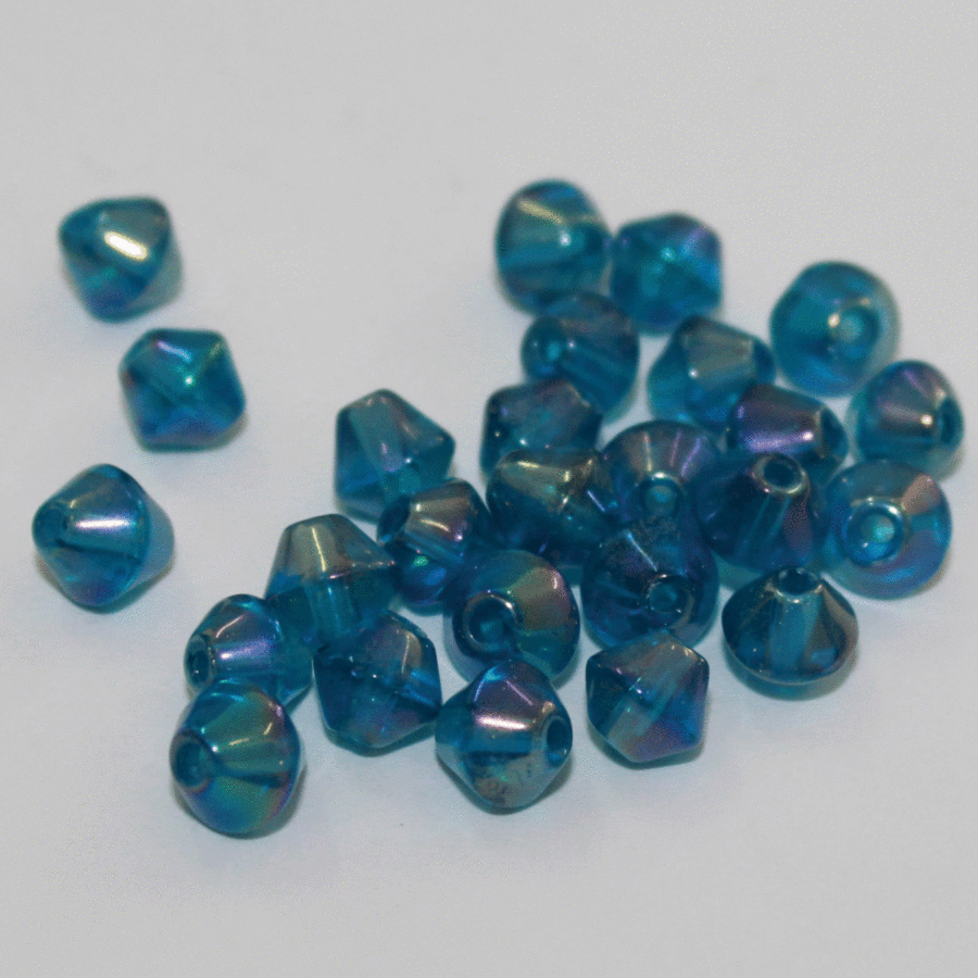 Намистини 6*6 мм, 50 г, rainbow 11093/111C Crystal Art