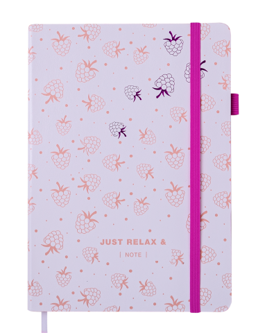 Блокнот діловий Relax А5, 96 арк. нелінований, білий, шт.шкіра, BM.295001-12 4