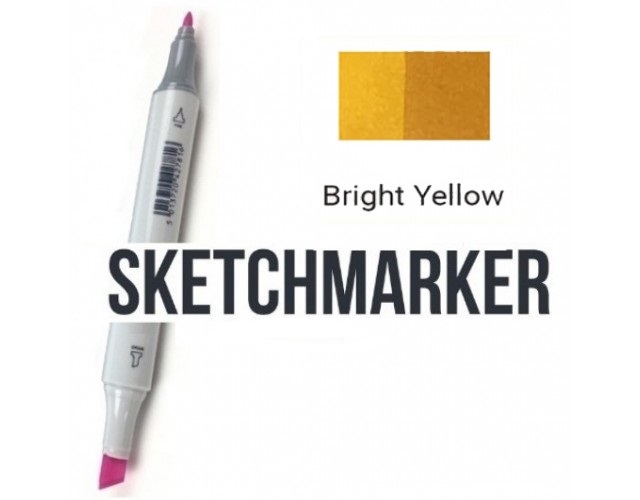 Маркер двосторонній SKETCHMARKER Яскравий жовтий, SM-Y42 3