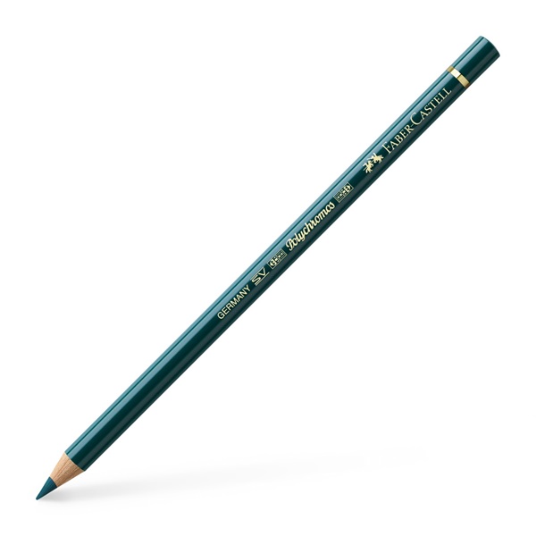 Олівець кольоровий Polychromos насичений зелений кобальт (158), 110158 Faber-Castell