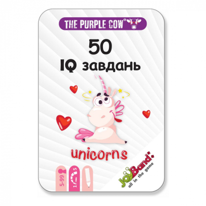 Игра настольная "50 IQ заданий Единороги", 378