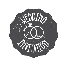 Штамп деревянный d=3,5 см "Wedding invitation", WE3006 ТМ "Woodies"