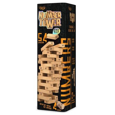 Гра настільна "Number Tower" (укр), NT-01U