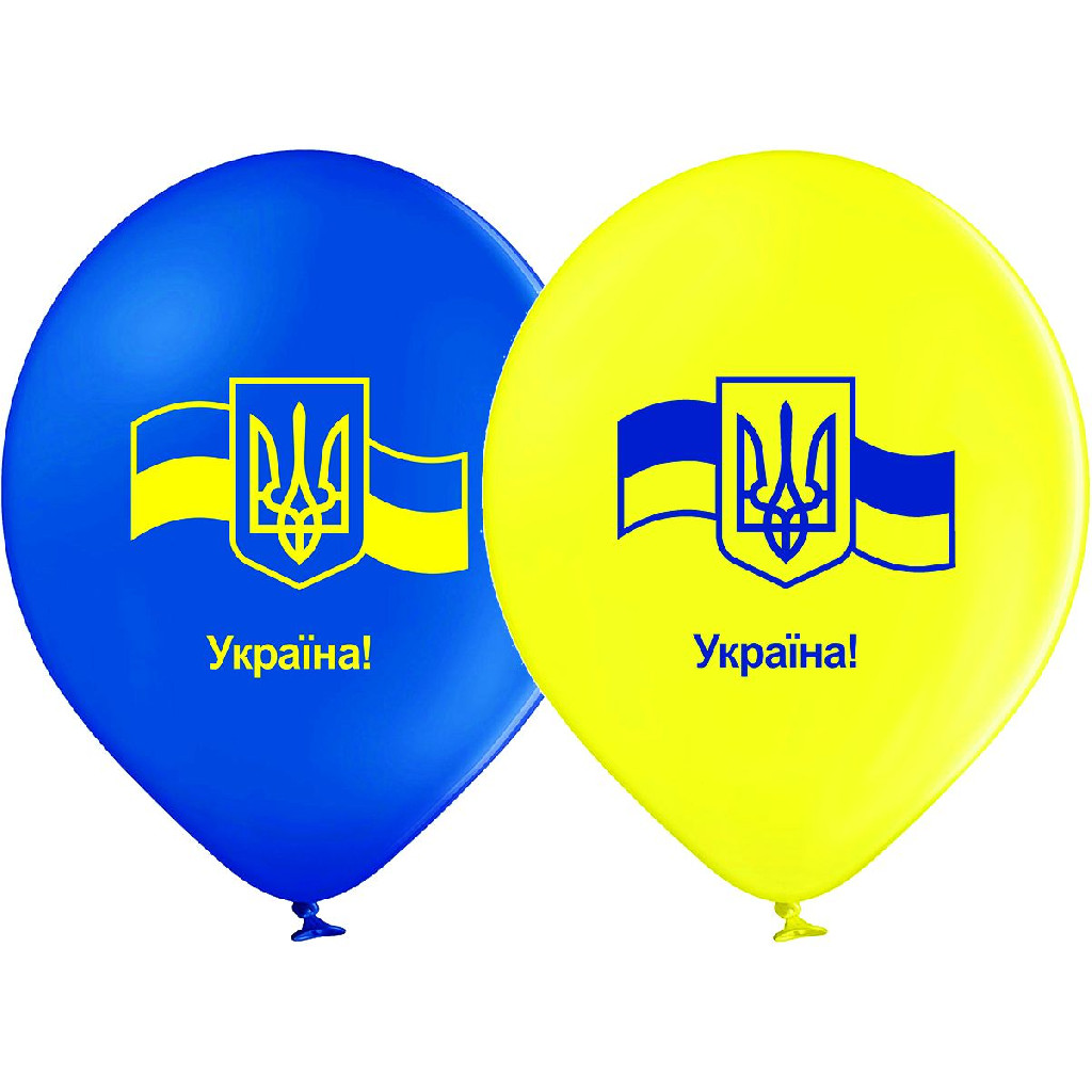 Кулька повітряна В105 Україна (у), 30 см, 3103-1318