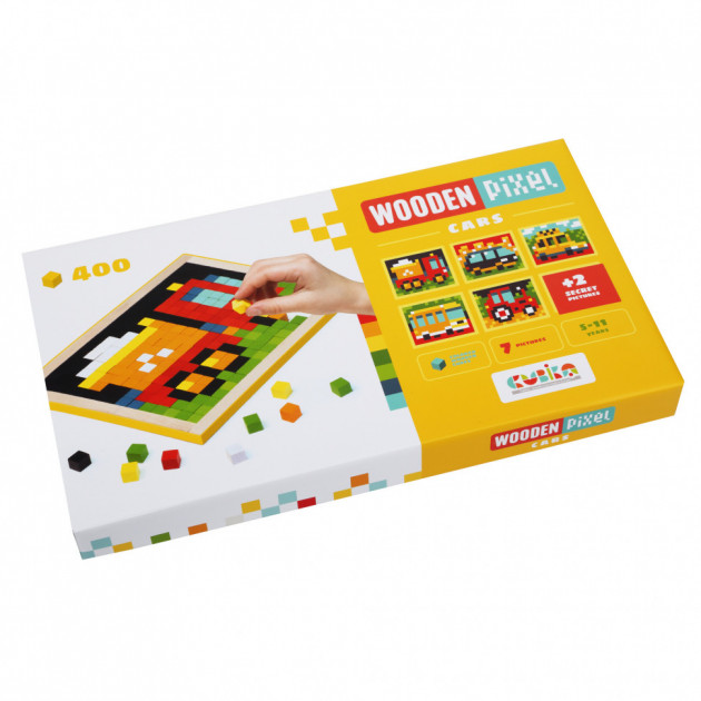 Мозаика "Wooden pixel 4" Cubika, 14903