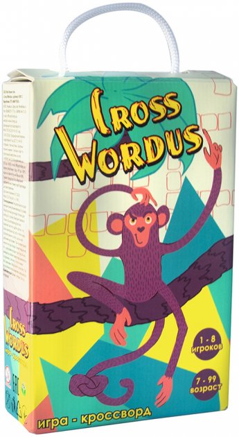 Игра настольная "Cross Wordus" (рус) 30812, ТМ "Strateg" 