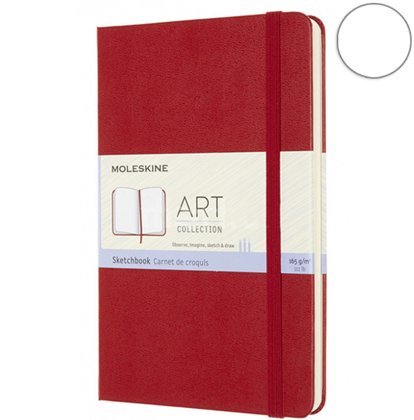 Блокнот Красный для очерков, Moleskine Art А3, ARTBF851F2