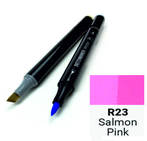 Маркер двосторонній SKETCHMARKER Brush Рожевий лососевий, SMB-R23 3