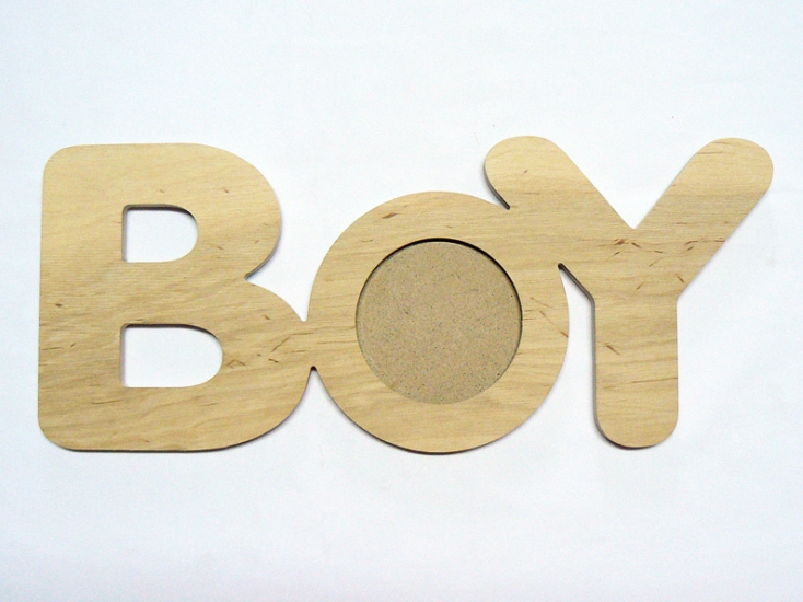 Заготівка дерев`яна Фоторамка "Boy", 0741