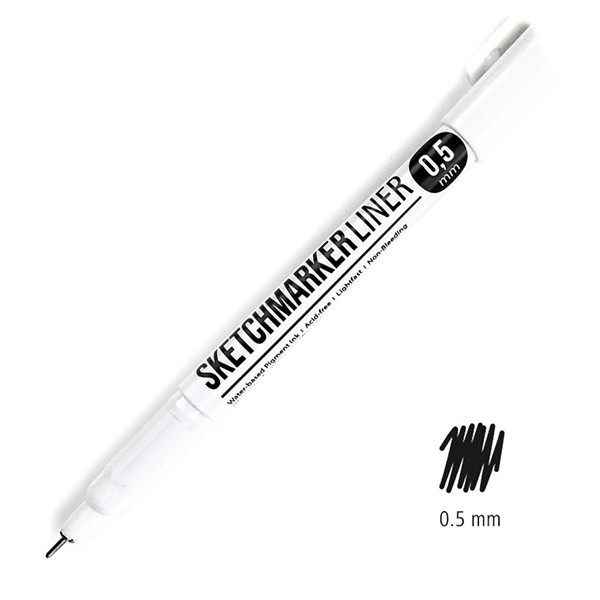Лінер SKETCHMARKER Liner, 0,5 мм чорний, SML-05