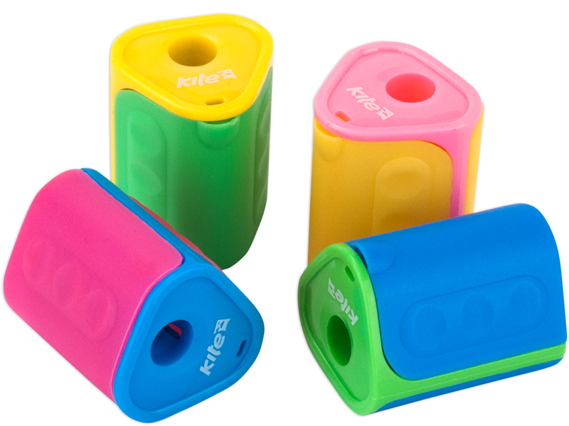 Точилка с контейнером Twist, ассорти, Kite K16-120 1