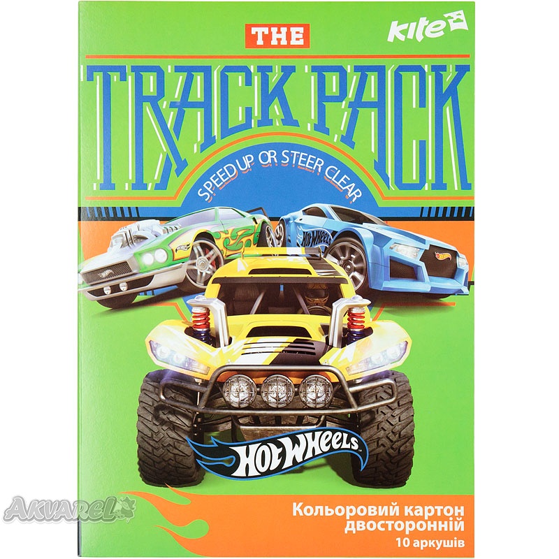 Картон кольор. двостор. 10 арк. A4 HW, HW17-255