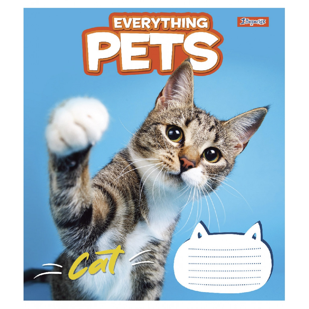 Зошит 18 кл. 1В Everything pets, 765810