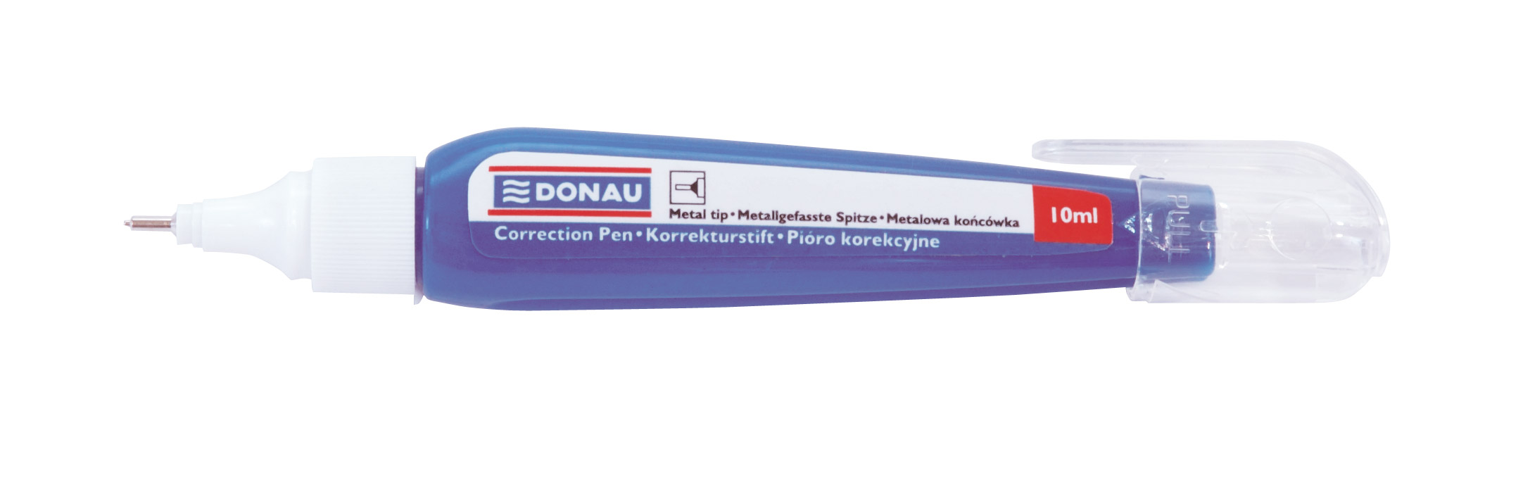 Корректор-ручка 10 мл, металлический наконечник Donau 7618001РL-99