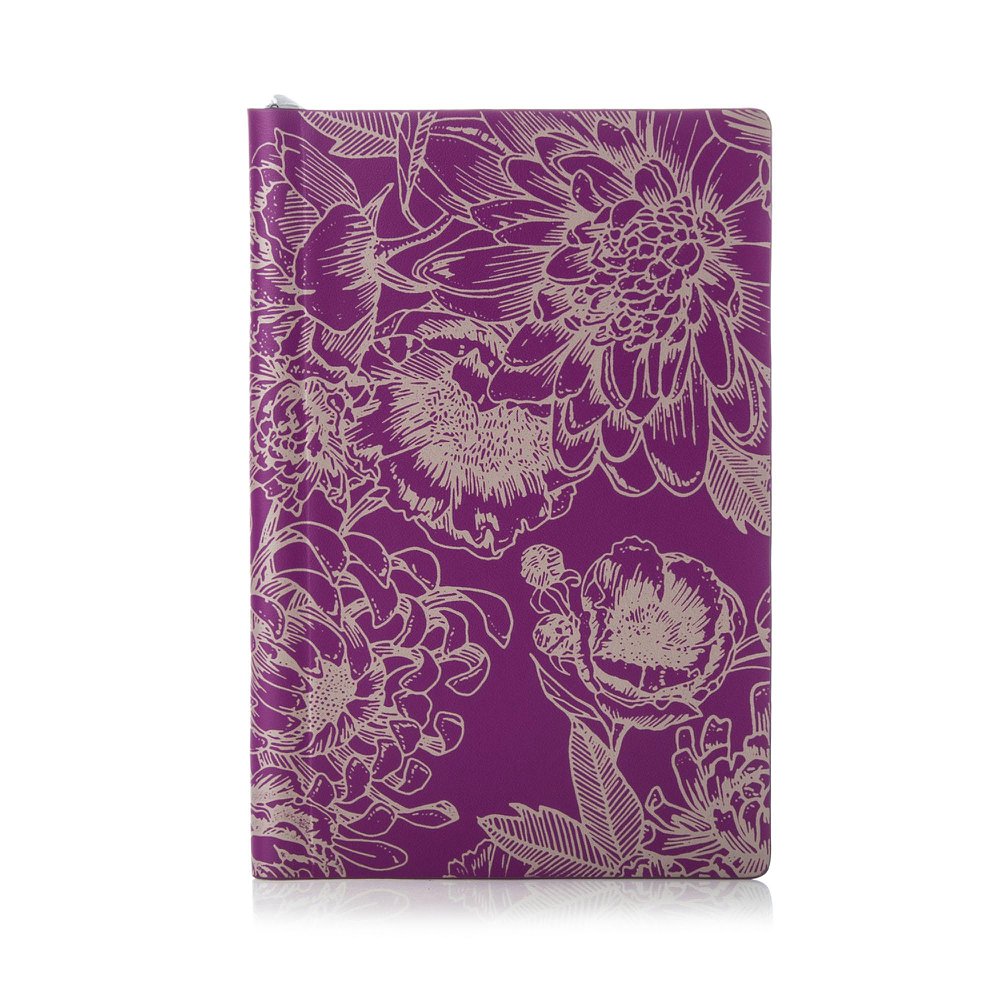 Блокнот 135*205*15 мм, 205 л., фуксия, 41001-08Е-00ж VIF