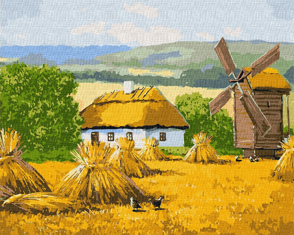 Картина по номерам 40*50 см "Июльская жара", KHO6305