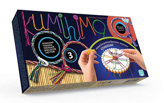 Набір для творчості "Kumihimo", КМХ-01-01, 02, 03