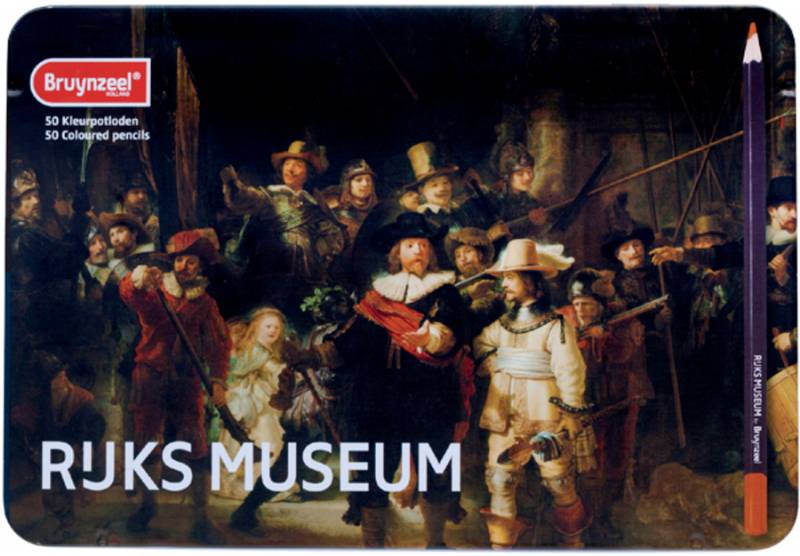 Набор цветных карандашей Dutch Masters, 50 шт, мет. коробка, 63012050 Bruynzeel