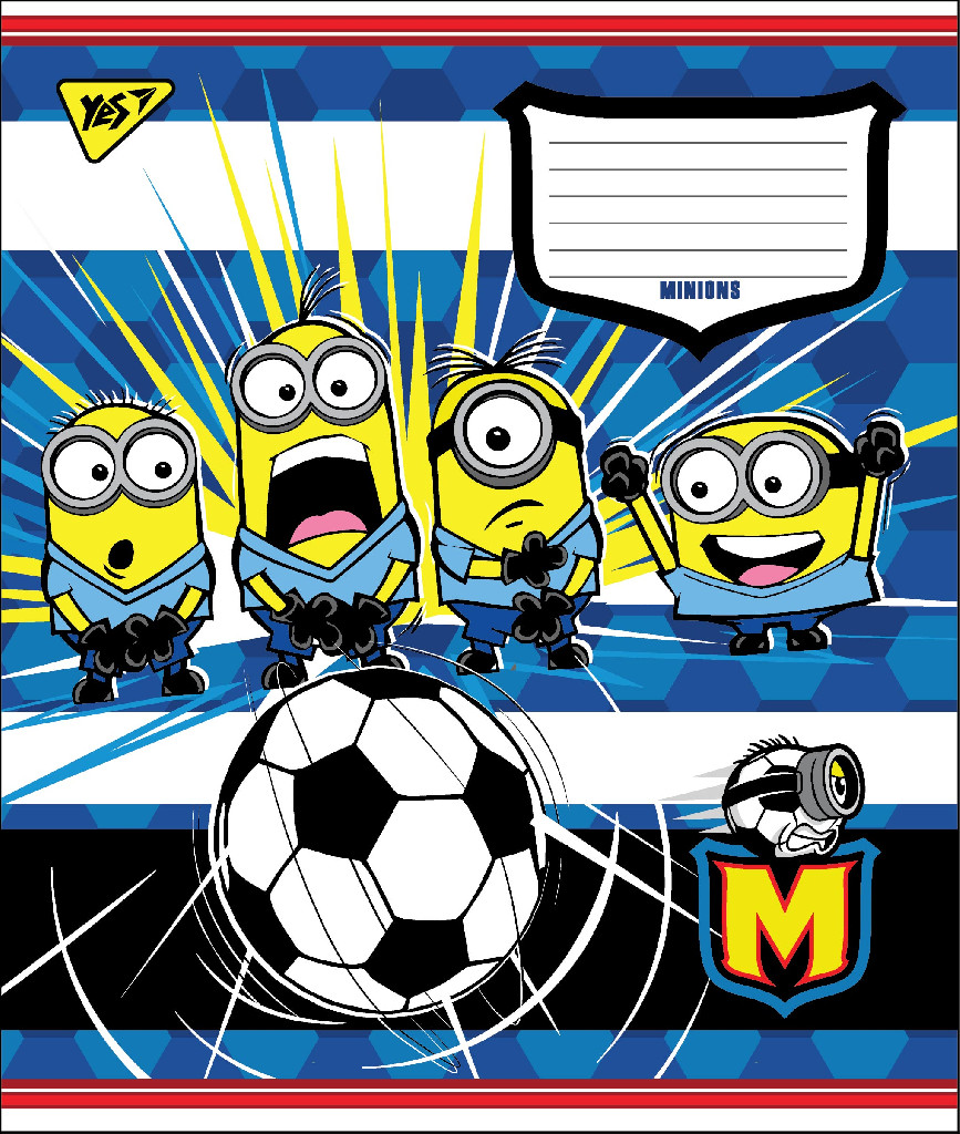 Зошит 12 кл. YES "Minions Goal", 764491