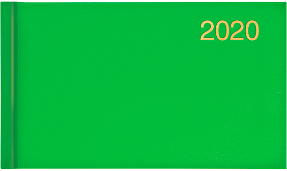 Щотижневик 2020 кишеньковий Miradur, яскрво-зелений, 73-755 60 54