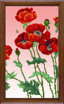 Схема для вышивания бисером СБ-299 16*28 см на авторской канве ТМ "Чарівна мить"