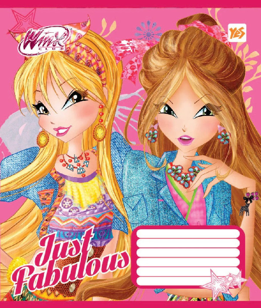 Зошит 12 лін. YES Winx -18, 762950 (5146)