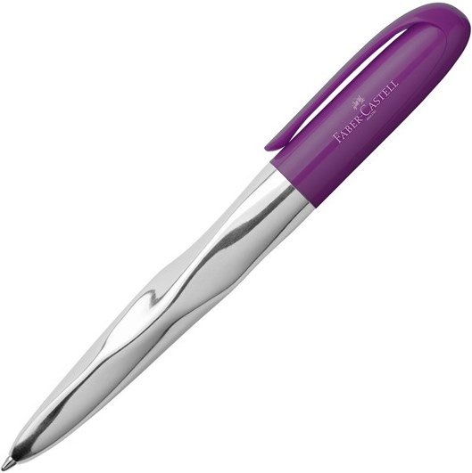 Ручка кулькова N`ICE сливовий, 149509 Faber-Castell