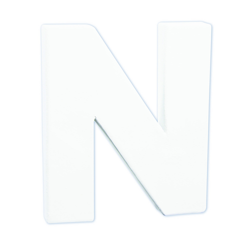 Заготівка з пап`є-маше Літера "N" 1,5*10,5*12 см, AC743C ТМ "Clairefontaine"
