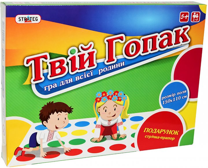 Гра настільна "Твій гопак" (укр) 887, ТМ "Strateg"