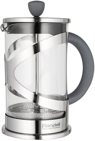 Френч-прес Crystal Grey, 1 л, RDS-840 Rondell