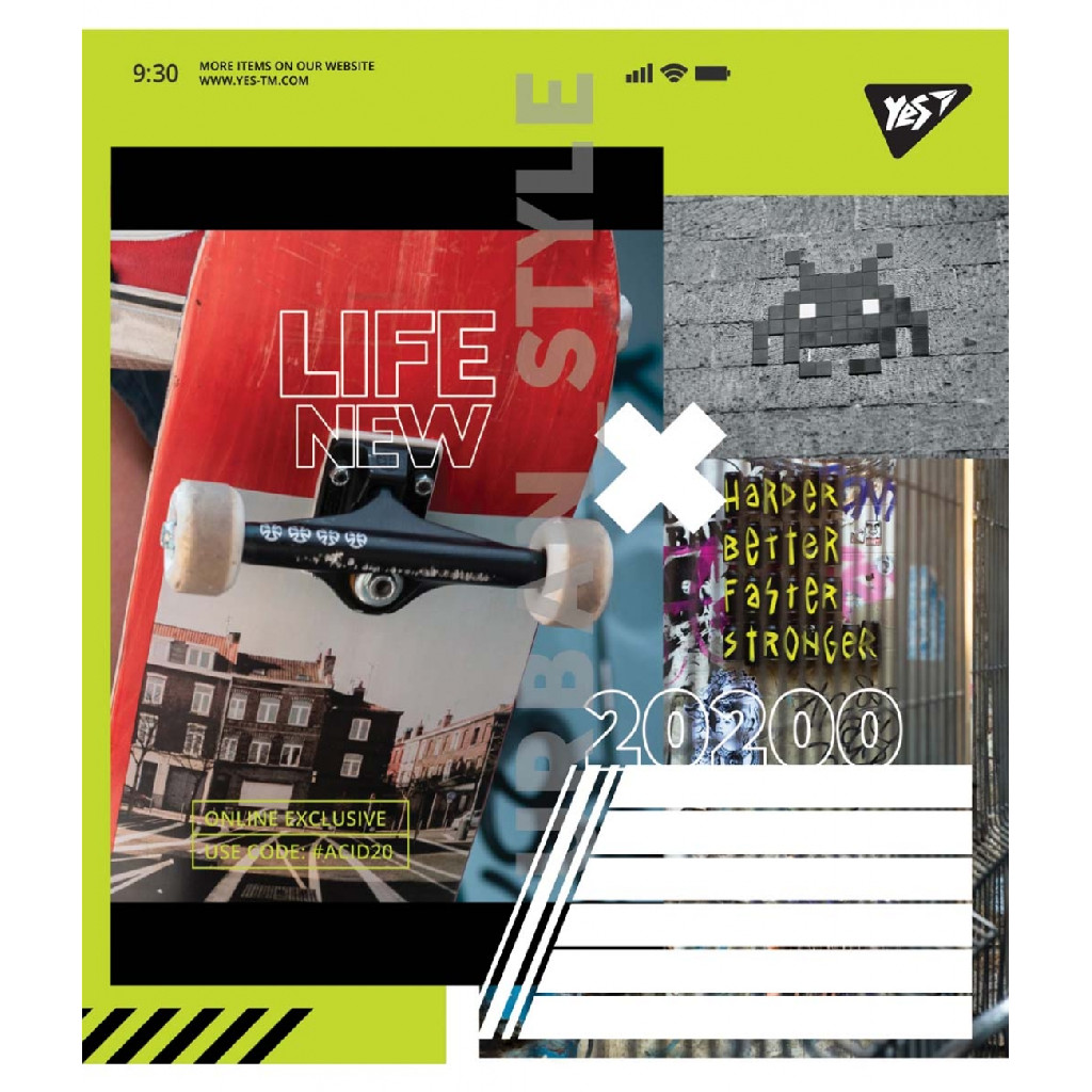 Зошит 24 кл. YES New life, 764993