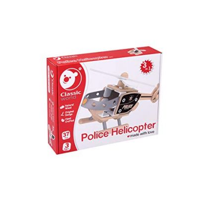 Игрушка деревянная Classic World "Конструктор Вертолет", 3802