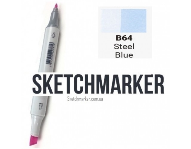 Маркер двосторонній SKETCHMARKER Димчатий блакитний, SM-B94 3