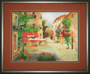 Схема для вышивания бисером СБ-151 32*23 см на авторской канве ТМ "Чарівна мить"