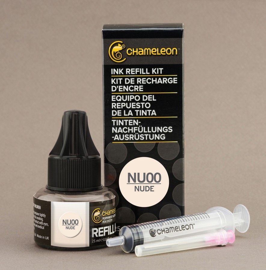 Чорнило для заправки маркера Chameleon 25 мл - Nude (тілесний, NU00), CT9023