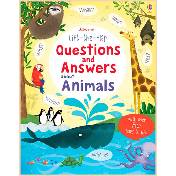 Книга "Lift-the-flap Questions and Answers about Animals" (а) (2115)