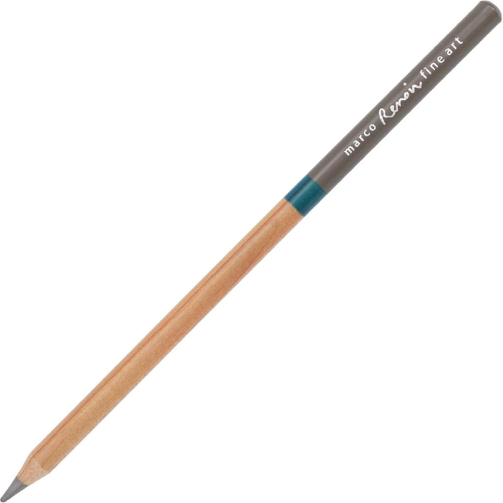 Карандаш цветной круглый M.Brown Grey (81) кедр, Fine Art Aqua, ТМ Marco