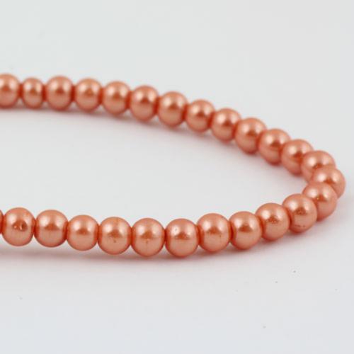 Намисто 6 мм (нитка 80 см*145 шт)  040PD,6mmrd Crystal Art 