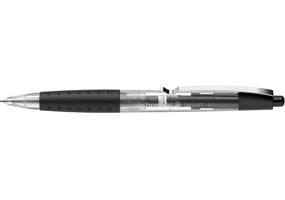 Ручка гелевая автомат. ``Schneider`` Gelion 1, 0.7 мм, черная, S101001