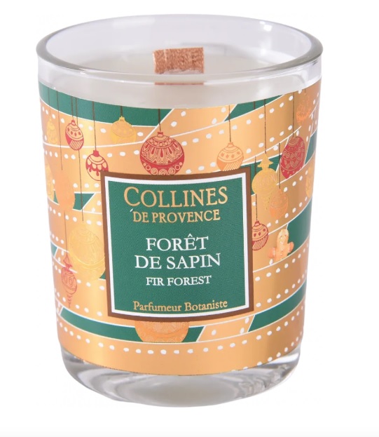 Свеча "Еловый лес" 75 г, C3045FSA, Collines de Provence