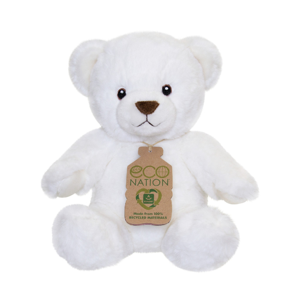 М`яка іграшка ECO Ведмідь білий 25 см, 200815D