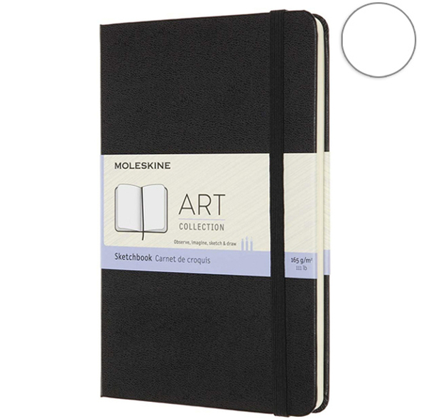 Записник Чорний для нарисів, Moleskine Art А3, ARTBF851