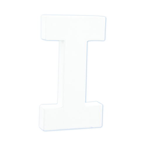 Заготовка из папье-маше Буква "I" 1,5*10,5*12 см, AC738C ТМ "Clairefontaine"