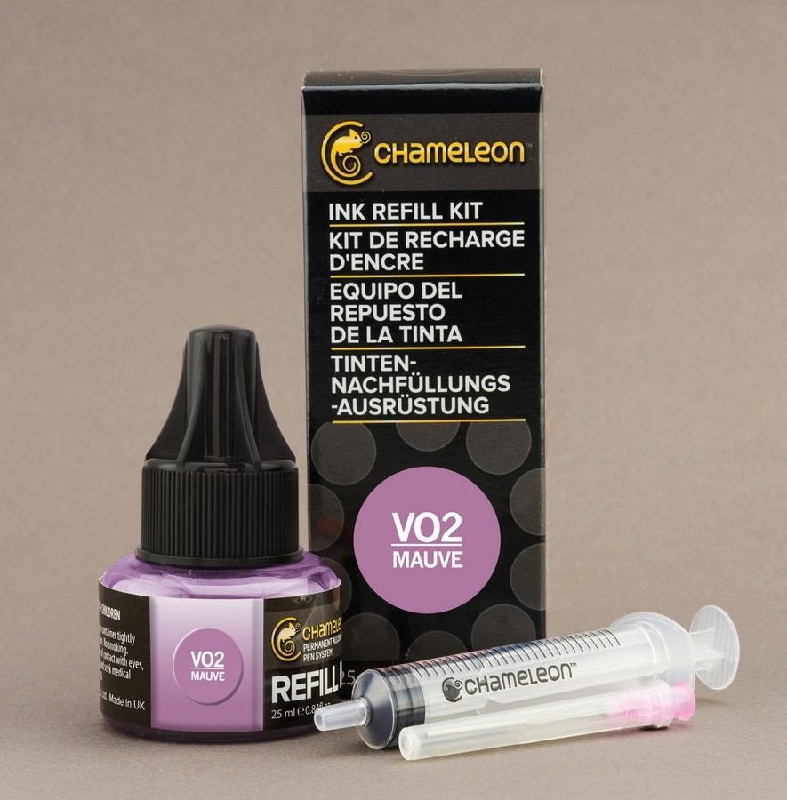 Чорнило для заправки маркера Chameleon 25 мл - Mauve (рожево-ліловий, VO2), CT9037