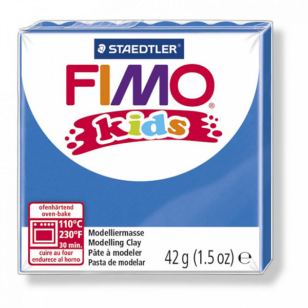 Пластика Fimo kids, синяя, 42 г 1