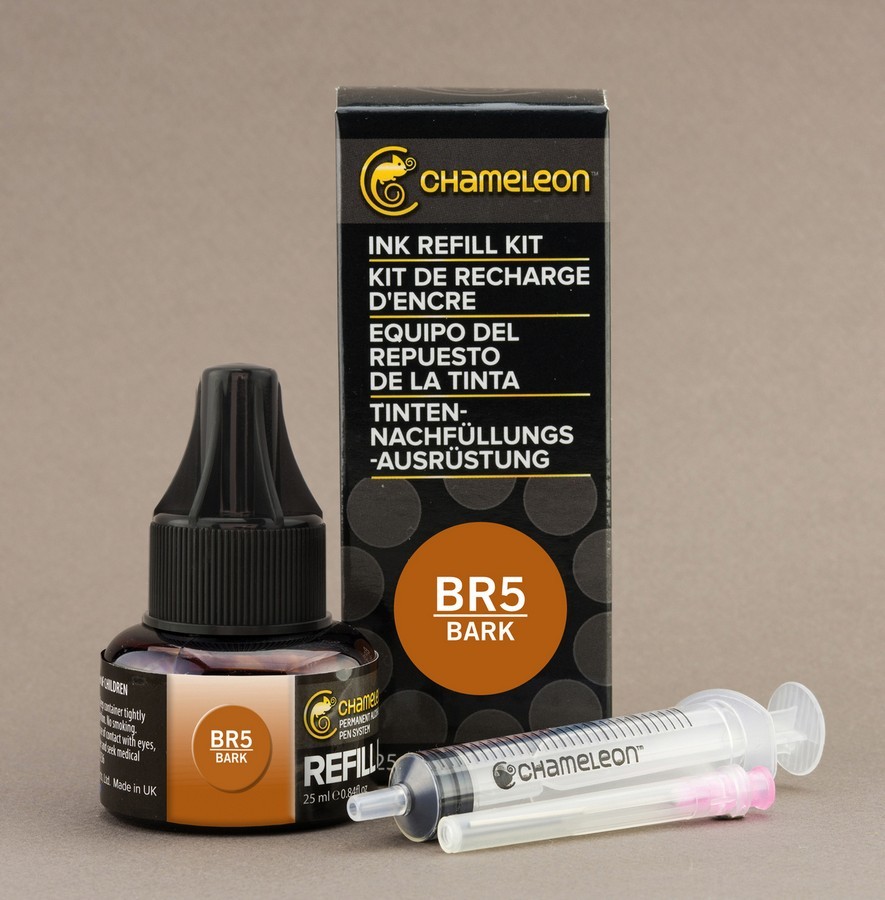 Чорнило для заправки маркера Chameleon 25 мл - Bark (кора, BR5), CT9014