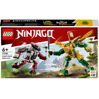 Конструктор Lego Ninjago "Битва робота Ллойда EVO", 71781