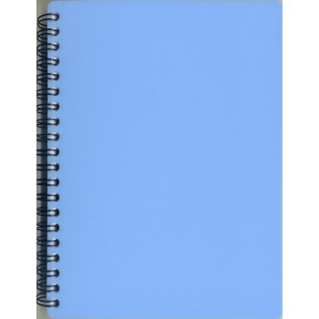 Записник В6 96 арк, спіраль, пласт. обкл., MICRO Mix, ТВ6396-810