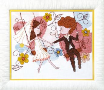 Набор для вышивания крестиком ВТ-069 27*22,5 см ТМ "Чарівна мить"